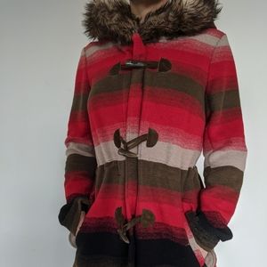 BB Dakota Parka faux fur trim